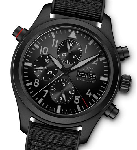 iwc pilots watch ceratanium.